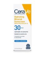 1000014351 CeraVe Hydrating Mineral Sunscreen SPF 30, 75ml