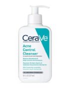 CeraVe Acne Control Cleanser Gel to foam salicylic acid acne face wash CeraVe Acne Control Cleanser, 237 ML