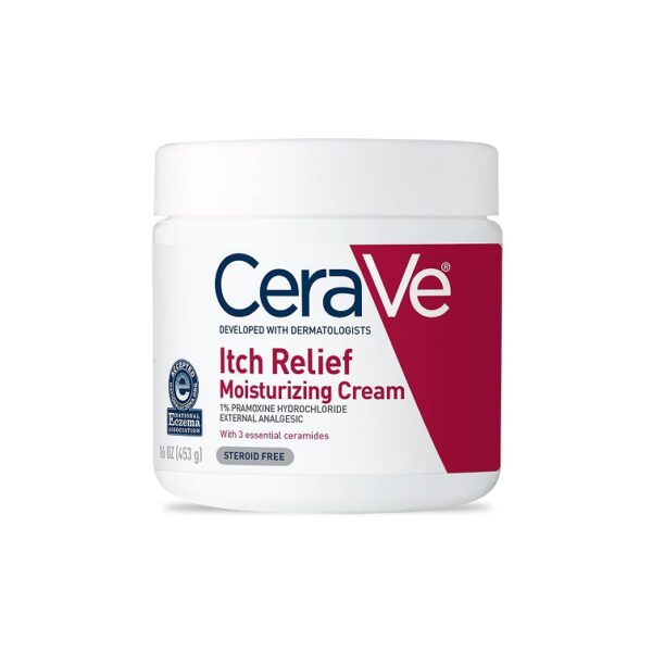 CeraVe Itch Relief Moisturizing Cream 453g GARNIER ULTIMATE BLENDS HAIR FOOD ALOE VERA 3-IN-1 NORMAL HAIR MASK TREATMENT 390ML