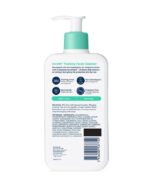 CeraVe Foaming Facial Cleanser 12oz BACK 700x875 v2 CeraVe Foaming Facial Cleaner, 355 ML