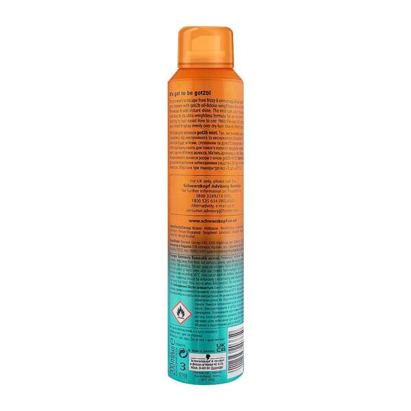 Schwarzkopf got2b Oil licious Weightless Dry Oil Mist 200ml 1 Schwarzkopf Pro Styling Heat Protection Spray