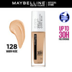 128 MAYBELLINE SUPER STAY ACTIVE WEAR FOUNDATION 128