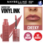 Maybelline SuperstayVinylInkLiquidLipstick Cheeky MAYBELLINE SUPERSTAY LIP COLOR 15 CHEEKY